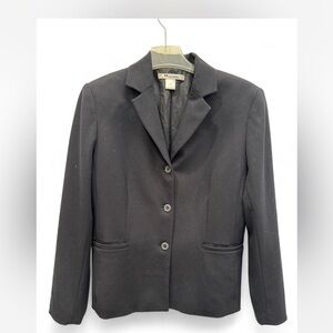 Peter Nygard Classic Black Women's Blazer
